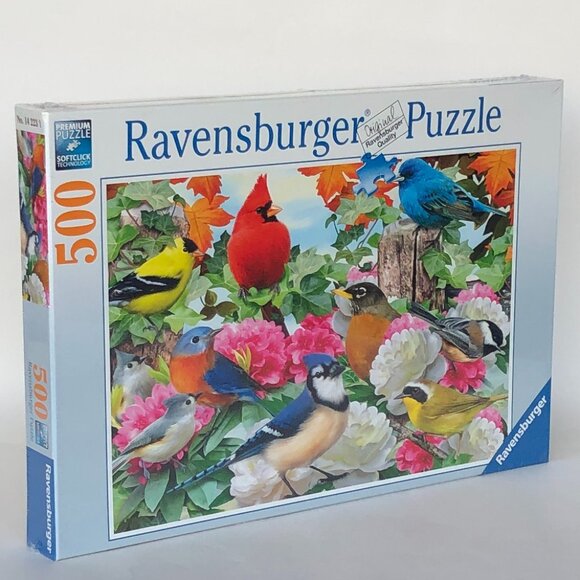 New sealed Ravensburger 500pcs Puzzle-Garden Birds - Picture 12 of 16
